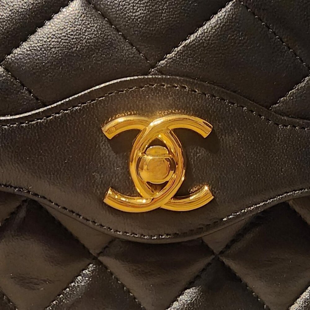 CHANEL Classic Flap Bag - limited edition "Paris" double flap bag